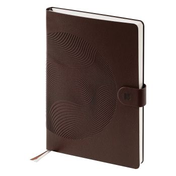 Ежедневник недатированный, А5, 136л., кожзам, Berlingo 