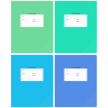 Тетрадь 24л., линия BG 