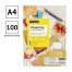 Этикетки самоклеящиеся А4 100л. OfficeSpace, белые, 04 фр. (105*148,5), 70г/м2