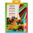 Набор А4 цв. немел. картона, 8л., 8цв. и цв. двустор. газет. бумаги, 8л., 8цв., ArtSpace 