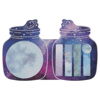 Флажки-закладки и самоклеящиеся блоки в наборе MESHU 