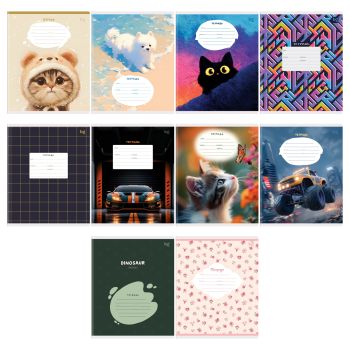 Тетрадь 24л., клетка BG 