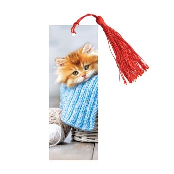 Закладка для книг 3D с линейкой, 150*55мм, ArtSpace 