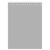 Блокнот А5 60л. на гребне BG "Для конференций", серый