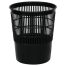 Корзина для бумаг СТАММ, 14л, сетчатая, черная