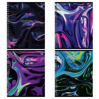 Тетрадь 96л., А5, клетка на гребне BG 