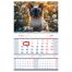 Календарь квартальный 1 бл. на 1 гр., 295*475 мм BG Mono premium 
