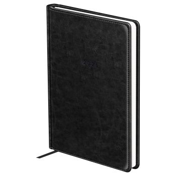 Ежедневник датированный 2026г., А4, 176л., твердый переплет, кожзам, BG 